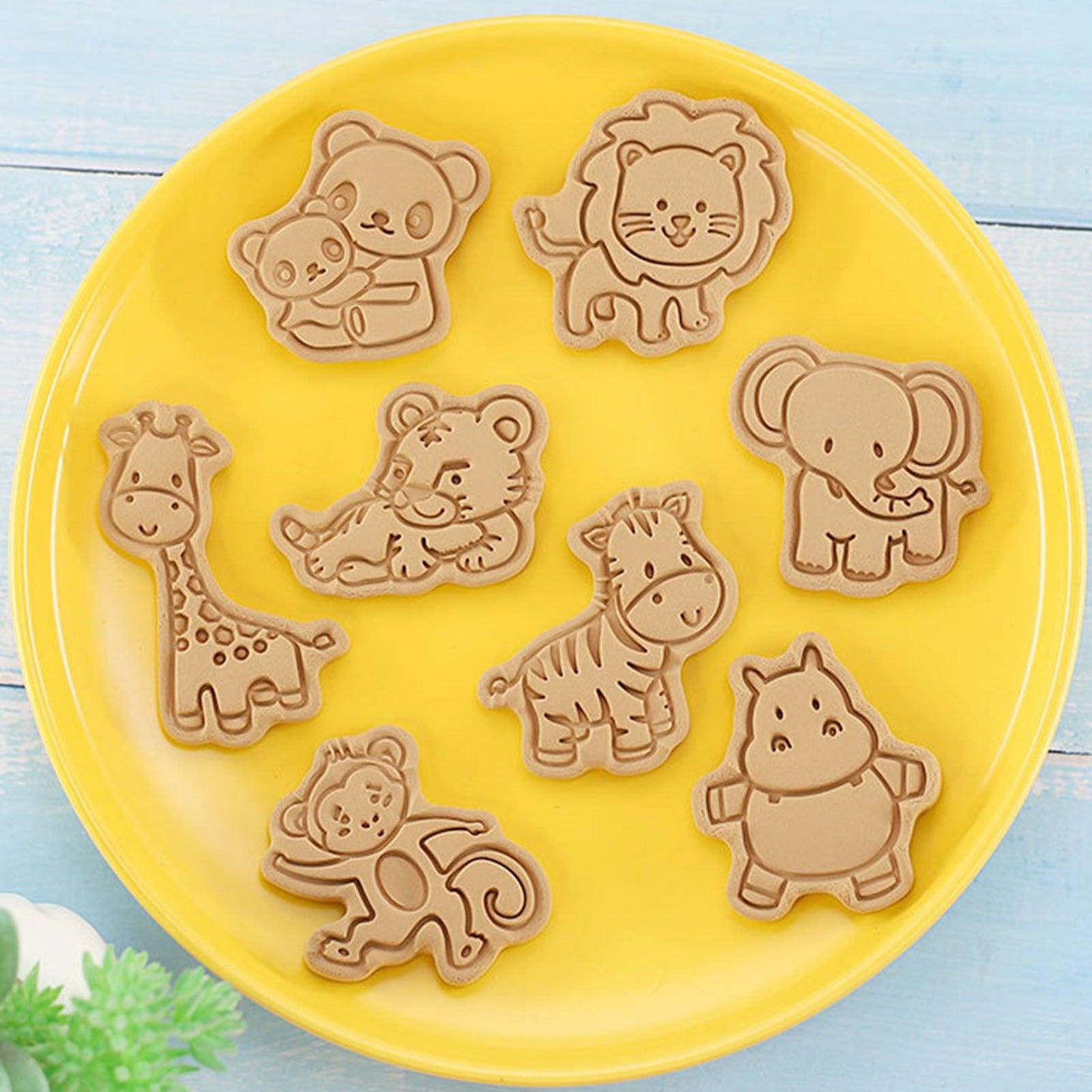 Set de Cortadores de Galletas con Forma de Animales (8 Piezas) - mudhouse