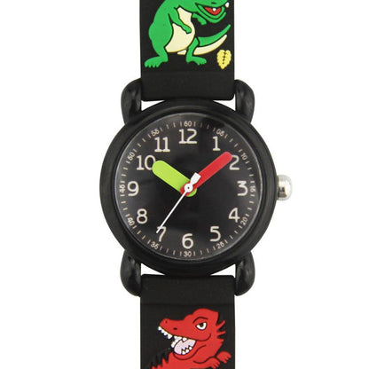 Reloj Infantil de Cuarzo con Dinosaurios - mudhouse