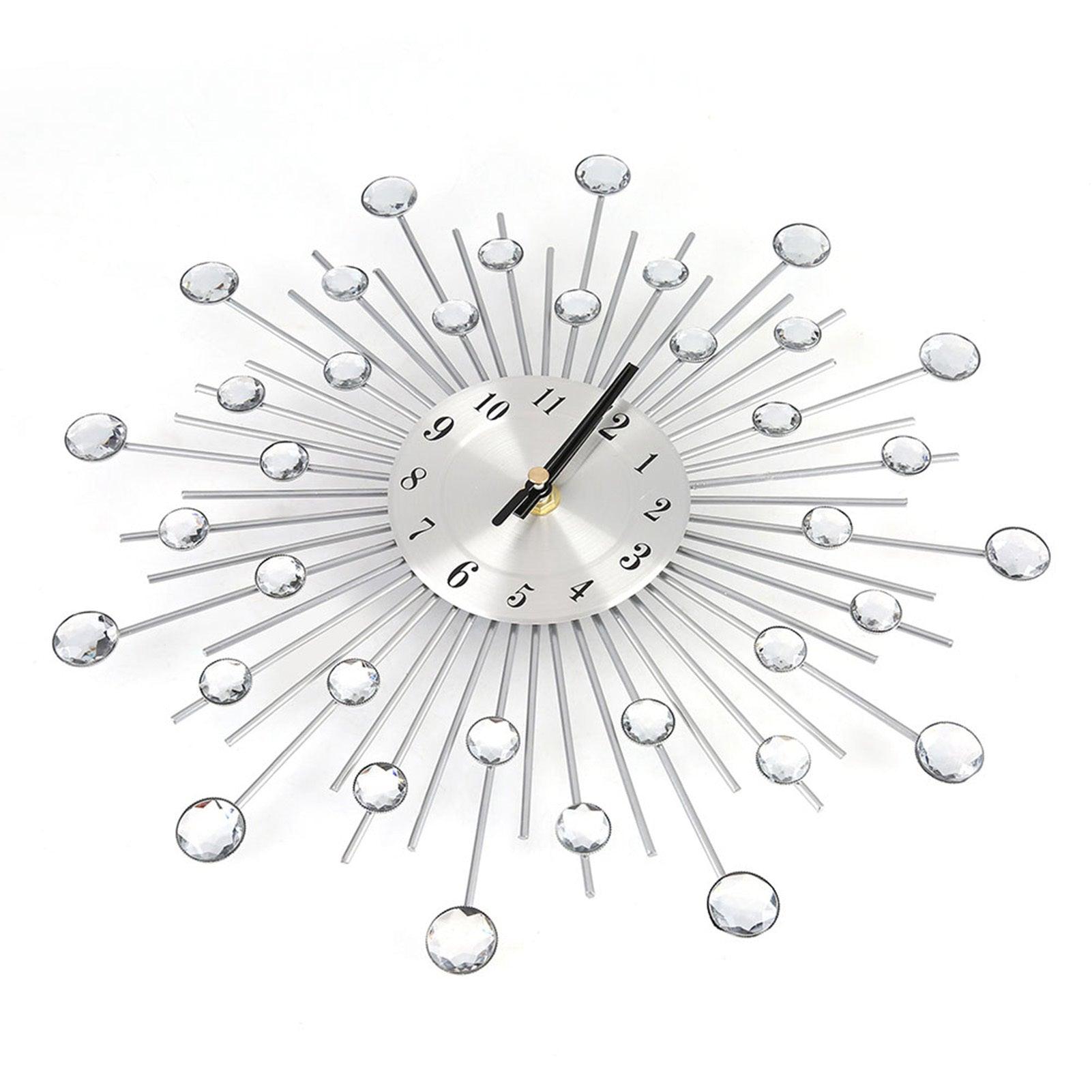 Reloj de Pared Decorativo con Diamantes - mudhouse