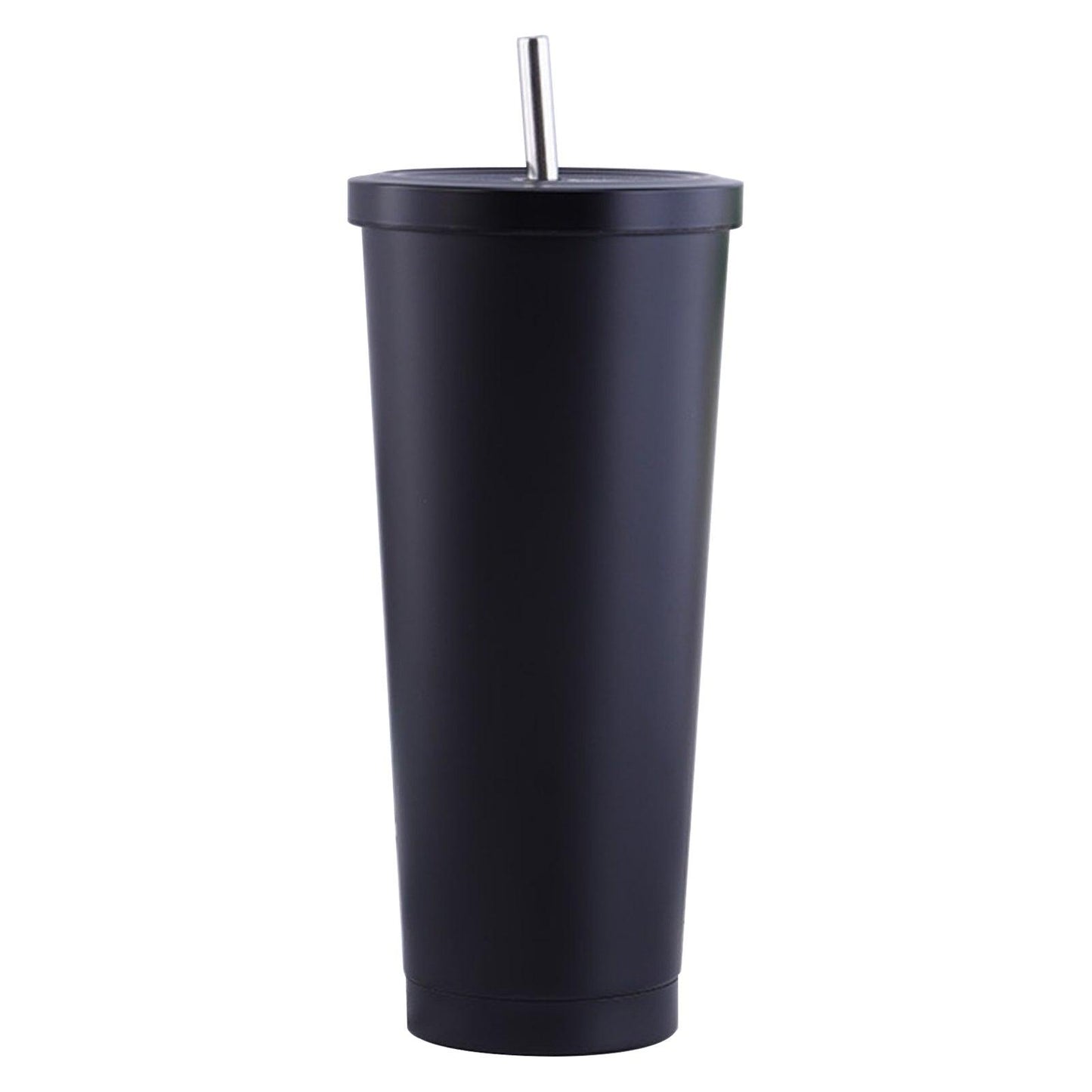 Vaso con Popote y Tapa de Acero Inoxidable 750ml - mudhouse