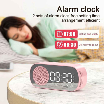 Reloj Despertador Digital con Bluetooth y Radio FM - mudhouse