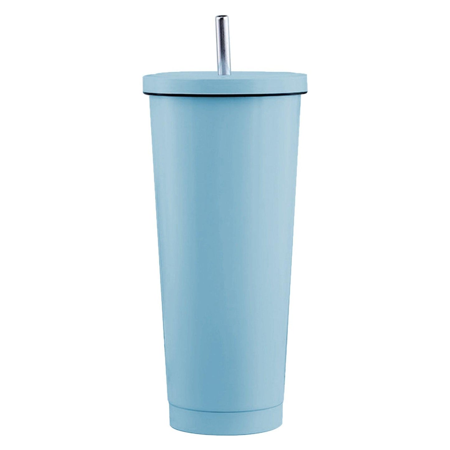 Vaso con Popote y Tapa de Acero Inoxidable 750ml - mudhouse