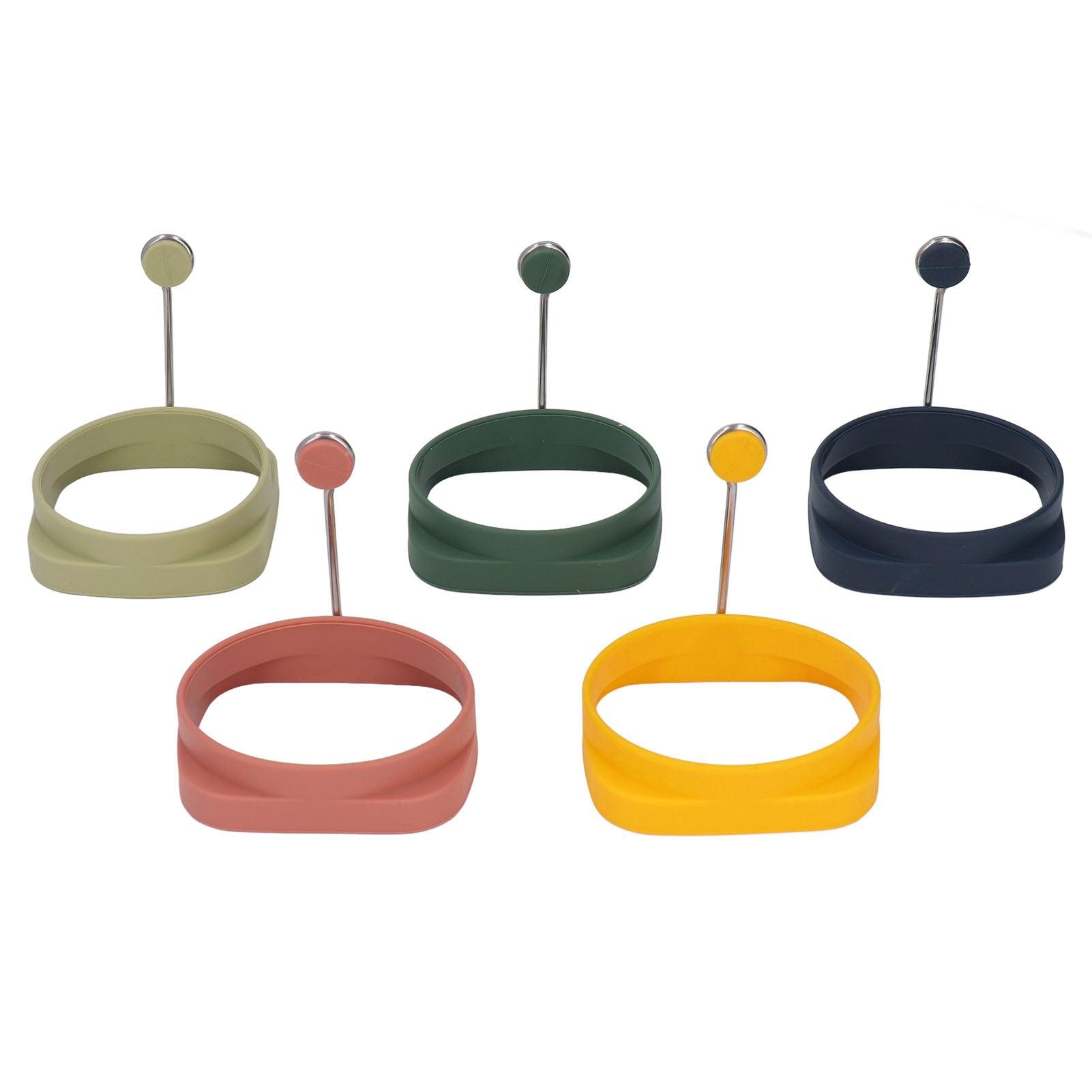 Anillos para Freír Huevos con Mango (5 Piezas) - mudhouse