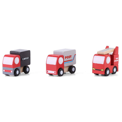 Set de 12 Coches de Juguete de Madera - mudhouse