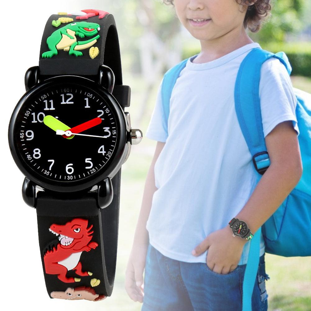 Reloj Infantil de Cuarzo con Dinosaurios - mudhouse