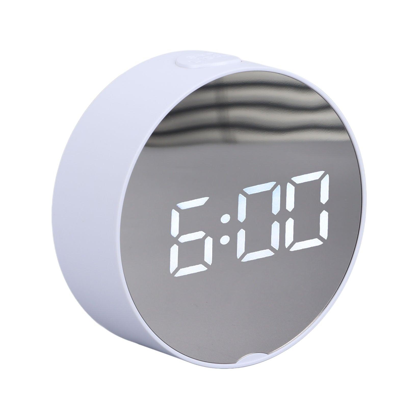 Reloj Despertador Digital con Espejo LED - mudhouse