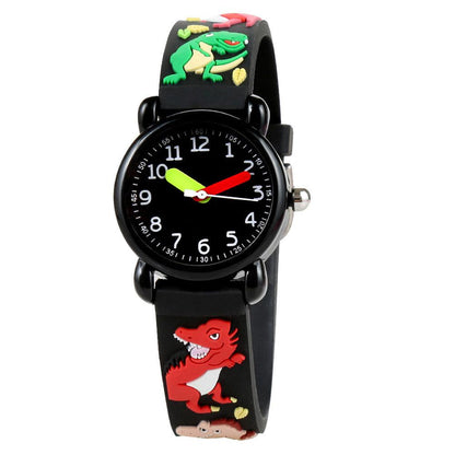 Reloj Infantil de Cuarzo con Dinosaurios - mudhouse