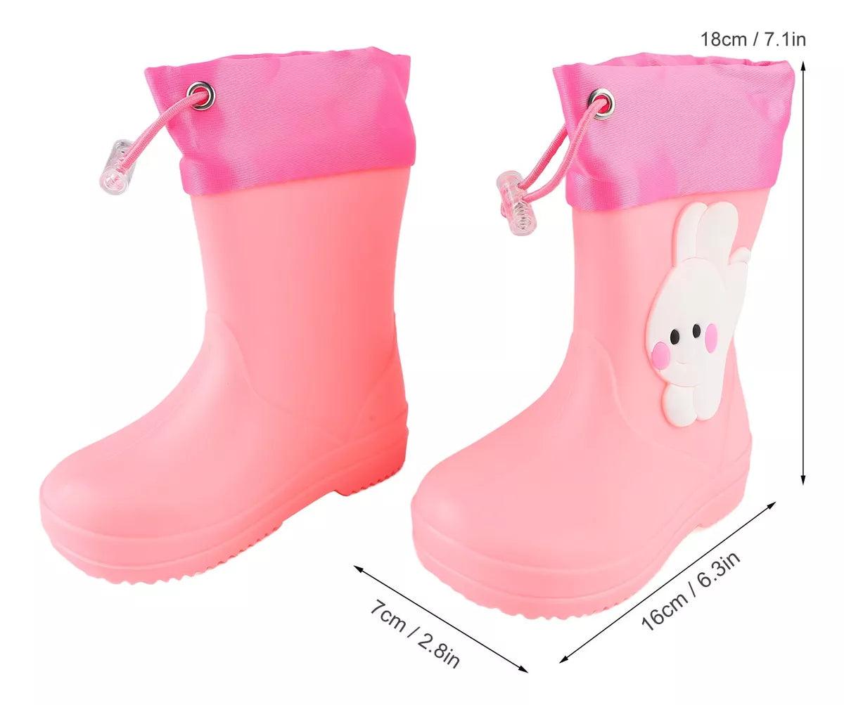 Botas de Lluvia para Niños con Diseño de Conejito - mudhouse