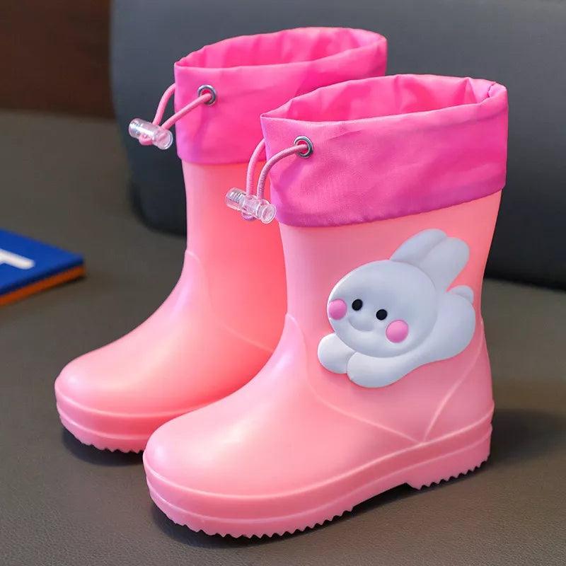 Botas de Lluvia para Niños con Diseño de Conejito - mudhouse