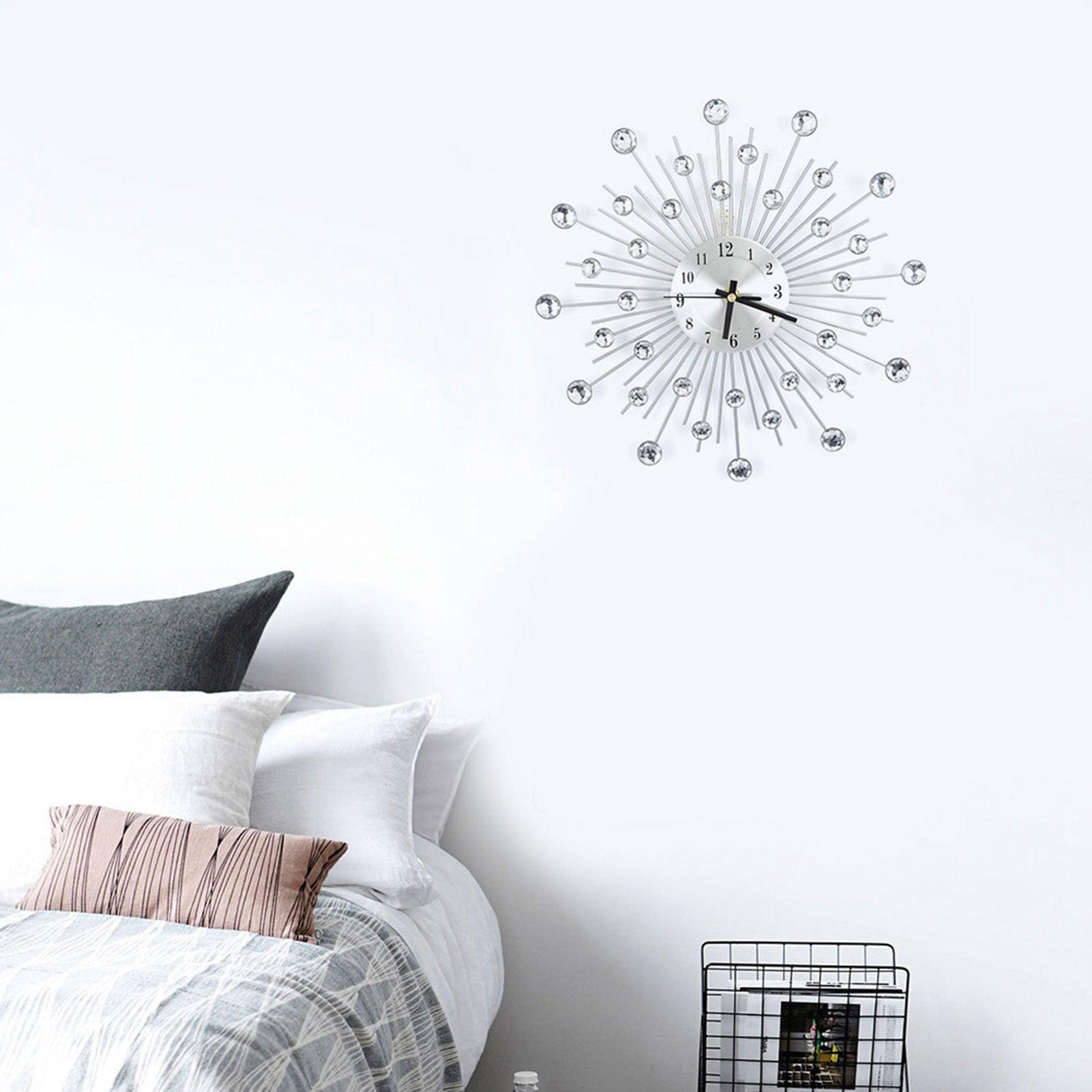 Reloj de Pared Decorativo con Diamantes - mudhouse