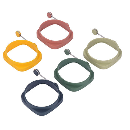 Anillos para Freír Huevos con Mango (5 Piezas) - mudhouse