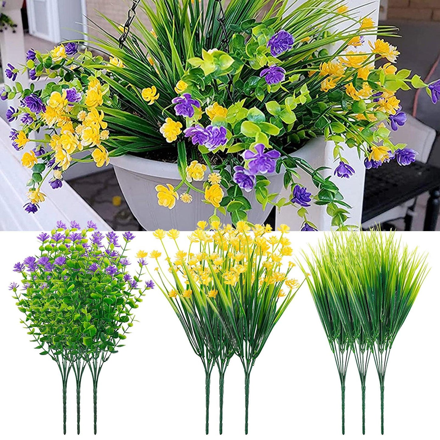 Juego de Flores Artificiales - mudhouse