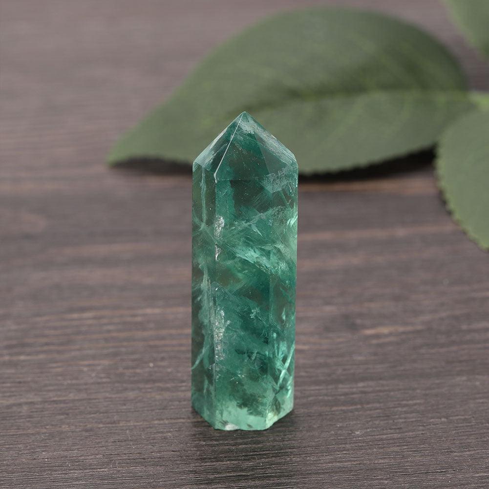 Cristal de Fluorita Hexagonal Verde - mudhouse